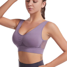 Load image into Gallery viewer, Seamless Mesh Women Sports Bras Fitness Gym Running Underwear Shockproof Bra Breathable without Underwire Bralette 6XL Plus Size Crop Top Yoga Bra S-6XL