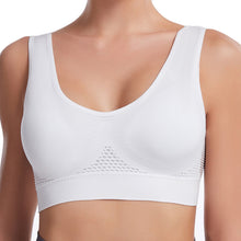 Load image into Gallery viewer, Seamless Mesh Women Sports Bras Fitness Gym Running Underwear Shockproof Bra Breathable without Underwire Bralette 6XL Plus Size Crop Top Yoga Bra S-6XL