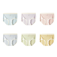 Load image into Gallery viewer, 3pcs Gift Box Packing Middle Waist Women Underwear Breathable Mulberry Silk Panties Bacteriostatic briefs For Ladies Comfortable Female underpants Innerwear