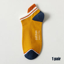Load image into Gallery viewer, Men Boy Cotton Socks Sports Athletic Mesh Socks Casual Fashion Comfortable Short Breathable Sweat Absorption Soft Ankle Stocking Socks