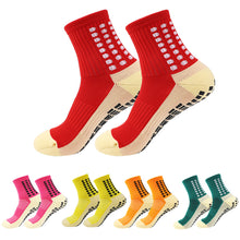 Load image into Gallery viewer, Anti Slip Sock Football Soccer Socks Badminton Basketball Silicone Sport Thick Socks Men Running Wearable Sock Men Women Yoga Trampoline Socks
