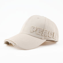 Load image into Gallery viewer, High-quality Adjustable Hat Casual Outdoor Plain Baseball Unisex Cap Men Hole Damage Style Letter Hard-top Street Trend Cool Cap Sun Hat Peaked Cap