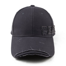 Load image into Gallery viewer, High-quality Adjustable Hat Casual Outdoor Plain Baseball Unisex Cap Men Hole Damage Style Letter Hard-top Street Trend Cool Cap Sun Hat Peaked Cap