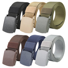 Load image into Gallery viewer, Automatic Buckle Nylon Belt Male Army Tactical Belt Mens Military Waist Canvas Belts Cummerbunds High Quality Strap