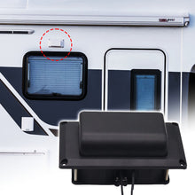 Load image into Gallery viewer, DC12V 6W Caravan Range Hood Exhaust Fan Black/White Vent Quick Exhaust Oil suction Kitchen Vent For Motorhome Accessories