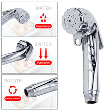 Load image into Gallery viewer, Camper Adjustable Water Proof Supercharge Shower Head Apply Outdoor Camping Wash Tool Car Motor Home RV Accessories