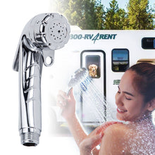 Load image into Gallery viewer, Camper Adjustable Water Proof Supercharge Shower Head Apply Outdoor Camping Wash Tool Car Motor Home RV Accessories