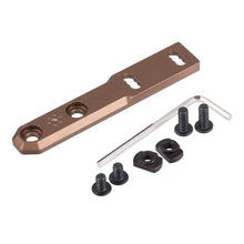 Load image into Gallery viewer, SF M300/M600 Tactical Flashlight Metal Offset Base Extension Bracket for Mlok Keymod Hunting Weapon Light Side Rail