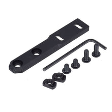 Load image into Gallery viewer, SF M300/M600 Tactical Flashlight Metal Offset Base Extension Bracket for Mlok Keymod Hunting Weapon Light Side Rail