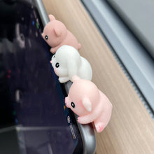 Load image into Gallery viewer, Car Center Console Navigator Screen Lying Animal Decoration For Computer Display Rabbit Panda Koala Pig Bear