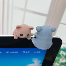 Load image into Gallery viewer, Car Center Console Navigator Screen Lying Animal Decoration For Computer Display Rabbit Panda Koala Pig Bear