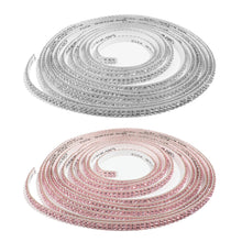 Load image into Gallery viewer, 1m/5m 3.2ft/16ft Car DIY Auto Decorative Stickers Crystal Diamond Car Decoration Accessories Double Rows Stickers Auto Interior Cover