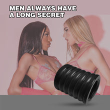 Load image into Gallery viewer, Male Scrotum Ring Ejaculation Delay Penis Ring Bondage Erection Ball Ring Delay Ring Reusable Enlargement Ball Stretcher Sex Toy