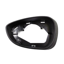 Load image into Gallery viewer, Car Exterior Side Mirror Housing Frame Holder For Ford Fiesta MK7 09-15 Glossy Glass Surround Rear View Mirror Frame Bracket Accessories