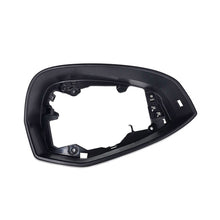 Load image into Gallery viewer, Car Side Mirror Housing Frame Glossy Glass Surround Rear View Mirror Frame Holder Bracket L&R For Audi A4 B9 A5 Exterior Accessories