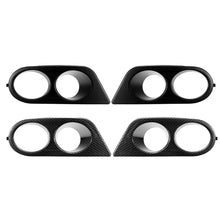 Load image into Gallery viewer, 1 Pair Car Fog Light Cover Grill Frame Carbon Fiber For BMW E46 M3 2001 2002 2003 2004 2005 2006 Surrounds Air Duct Fog Lamp Hood