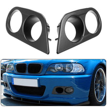 Load image into Gallery viewer, 1 Pair Car Fog Light Cover Grill Frame Carbon Fiber For BMW E46 M3 2001 2002 2003 2004 2005 2006 Surrounds Air Duct Fog Lamp Hood