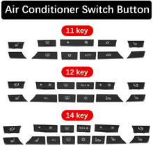 Load image into Gallery viewer, 11/12/14pcs Car Interior Dashboard Air Conditioner AC Button Heater Switch Cover Kit For BMW 5 6 7 Series X5 X6 F10 F18 F06 F12 F01 F02 F15 F16