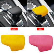 Load image into Gallery viewer, Car Suede Shift Handle Ball Gear Head Shift Knob Cover Stickers for Audi A4/S4 A5/S5 RS4/RS5 Q5/SQ5 Q7 Car Accessories