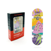 Load image into Gallery viewer, Wooden Fingerboard Set Finger Scooter Finger Skate Board Maple Wood Professional Mini Skateboard Kid Toys for Boys