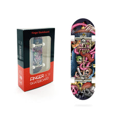 Load image into Gallery viewer, Wooden Fingerboard Set Finger Scooter Finger Skate Board Maple Wood Professional Mini Skateboard Kid Toys for Boys