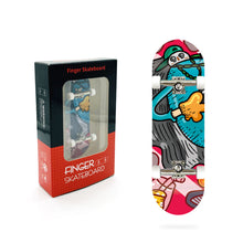 Load image into Gallery viewer, Wooden Fingerboard Set Finger Scooter Finger Skate Board Maple Wood Professional Mini Skateboard Kid Toys for Boys