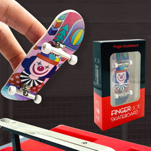 Load image into Gallery viewer, Wooden Fingerboard Set Finger Scooter Finger Skate Board Maple Wood Professional Mini Skateboard Kid Toys for Boys