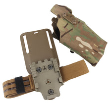 Load image into Gallery viewer, 1PC Glock 6354DO Quick-Pull Protective Case G17/19+X300 Underhang Light ALS Quick-Remove Gaiter Strap CS Tactical Equipment