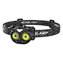 Load image into Gallery viewer, 1PC Outdoor Multi-Function Owl LED Strong Light Induction Light Portable Removable Camping Fishing Headlight COB Warning Lamp