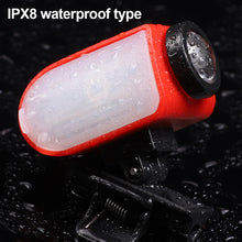 Load image into Gallery viewer, 1PC Raft Fishing Rod Light Night Fishing Special Blue Light Seven Color Cap Clamp Light USB Charging Fishing Gear Accessories