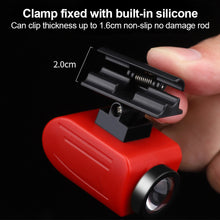 Load image into Gallery viewer, 1PC Raft Fishing Rod Light Night Fishing Special Blue Light Seven Color Cap Clamp Light USB Charging Fishing Gear Accessories
