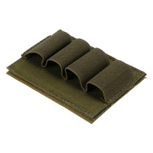 Load image into Gallery viewer, 1PC Outdoor Multifunctional 4-Hole Shotgun Sticker Equipment EDC Tactical Self-Adhesive Cloth Bullet Bag MOLLE Accessories