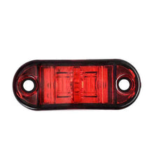 Load image into Gallery viewer, 12V- 24V Trailer Truck Side Clearance Marker Lamp Warning Lights 2LED Side Marker Lamp Marker Caravan