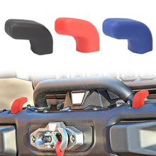 Load image into Gallery viewer, 2Pcs Car Accessories Silicone Front Bumper Tow Hook Cover Towball Hook Cushion Protector For Jeep Wrangler JK JL Gladiator JT 2007-2023