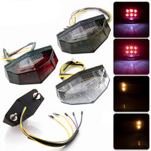 Load image into Gallery viewer, Universal 11 LED Motorcycle Blinker Signal Indicator Light Tail Light Turn Signals Stop Brake Lights Motorbike Moto Accessories