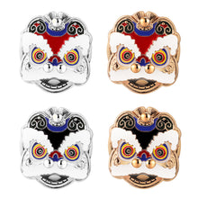 Load image into Gallery viewer, Car Interior One Touch Start Button Cover Chinese Style Lucky Lion Engine Ignition Start Decor Sticker Accessories
