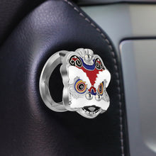 Load image into Gallery viewer, Car Interior One Touch Start Button Cover Chinese Style Lucky Lion Engine Ignition Start Decor Sticker Accessories