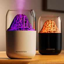 Load image into Gallery viewer, Mini Volcano Humidifier with Light Household Small Silent Pregnant Baby Bedroom Aromatherapy Machine Office Desktop Air Purification Spray Aromatherapy