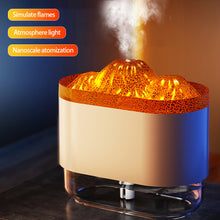Load image into Gallery viewer, Mini Volcano Humidifier with Light Household Small Silent Pregnant Baby Bedroom Aromatherapy Machine Office Desktop Air Purification Spray Aromatherapy