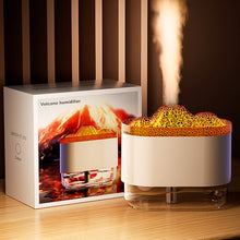 Load image into Gallery viewer, Mini Volcano Humidifier with Light Household Small Silent Pregnant Baby Bedroom Aromatherapy Machine Office Desktop Air Purification Spray Aromatherapy