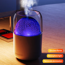 Load image into Gallery viewer, Mini Volcano Humidifier with Light Household Small Silent Pregnant Baby Bedroom Aromatherapy Machine Office Desktop Air Purification Spray Aromatherapy