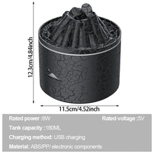 Load image into Gallery viewer, Mini Volcano Aroma Diffuser Air Humidifier with Flame Essential Oil Diffusers with LED Light Mist Maker Ultrasonic Fragrance Aromatherapy Humidifiers For Home