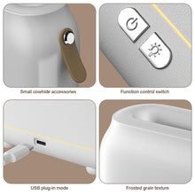 Load image into Gallery viewer, Aroma Diffuser Air Humidifier with Flame Effect Lamp Essential Oil Diffusers Mist Maker Ultrasonic Fragrance Aromatherapy Humidifiers For Home