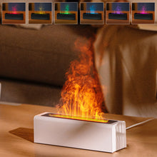 Load image into Gallery viewer, 7 Color Flame Aroma Diffuser Air Humidifier with LED Lamp USB Essential Oil Diffusers Fragrance Aromatherapy Humidifiers For Home
