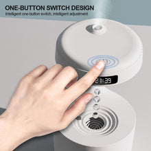 Load image into Gallery viewer, Anti-gravity Air Humidifier USB Air Purifier with Light Suspended Water Led Clock Display Quiet Desktop Air Humidifier 800ml