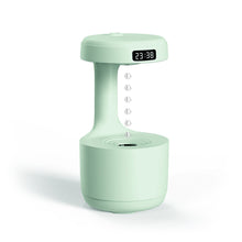 Load image into Gallery viewer, Anti-gravity Air Humidifier USB Air Purifier with Light Suspended Water Led Clock Display Quiet Desktop Air Humidifier 800ml
