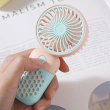Load image into Gallery viewer, USB Rechargeable Mini Handheld Fan Portable Summer Pocket Fan Outdoor Handy Fan Students Fan