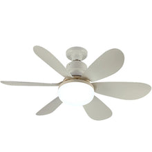 Load image into Gallery viewer, Ceiling Fans With Remote Control and Light LED Lamp Fan E27 Converter Base Smart Silent Ceiling Fans For Bedroom Living Room 110V 220V