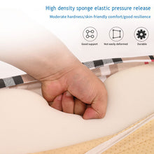 Load image into Gallery viewer, Triangle Cushion R-shaped Turning Pillow for The Elderly R-shaped Side Body Position Cushion High-density Sponge Cushion