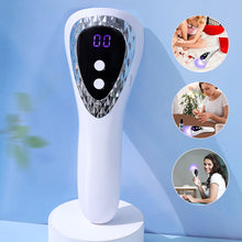 Load image into Gallery viewer, Portable Nail Art Handheld Phototherapy Machine with LED Display Fast Charging and Drying Wireless Nail Art Lamp